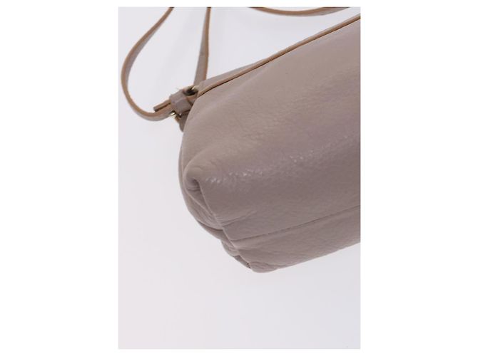 Chloé Borsa a spalla in pelle beige Chloe Lily Auth bs23861 - vista 15