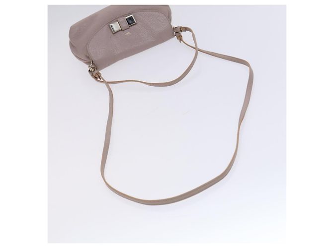 Chloé Borsa a spalla in pelle beige Chloe Lily Auth bs23861 - vista 7
