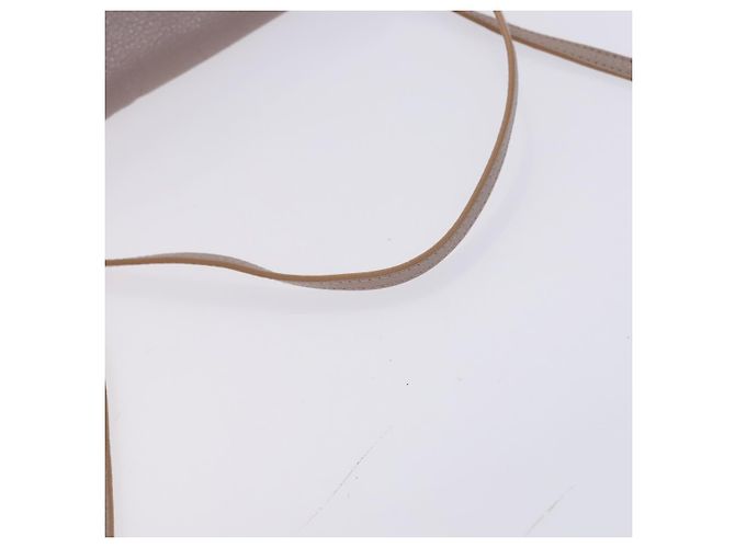 Chloé Borsa a spalla in pelle beige Chloe Lily Auth bs23861 - vista 9