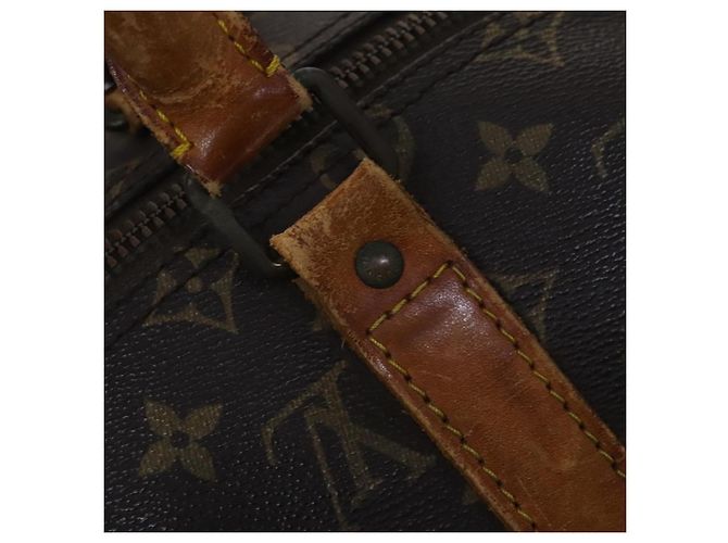 LOUIS VUITTON Monogram Keepall 50 Borsa Boston M41426 LV Auth EC556 Monogramma - vista 14