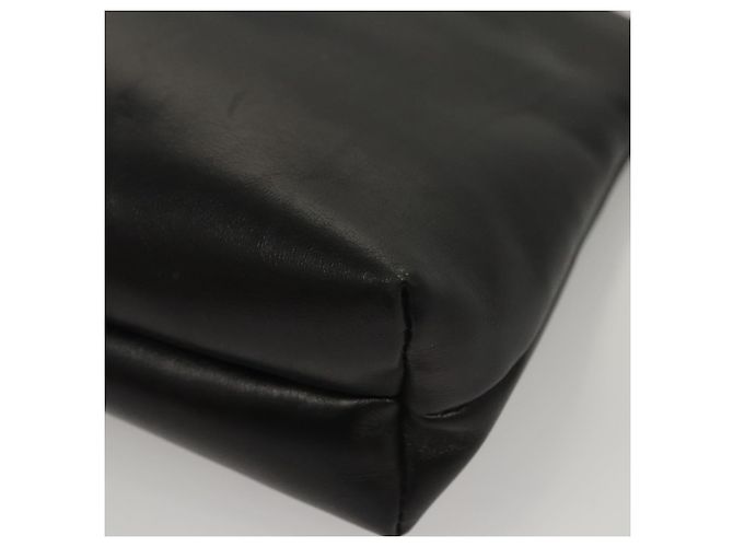 Borsa a Spalla Salvatore Ferragamo in Pelle Nera Oro Auth BA1003 Nero D'oro - vista 13