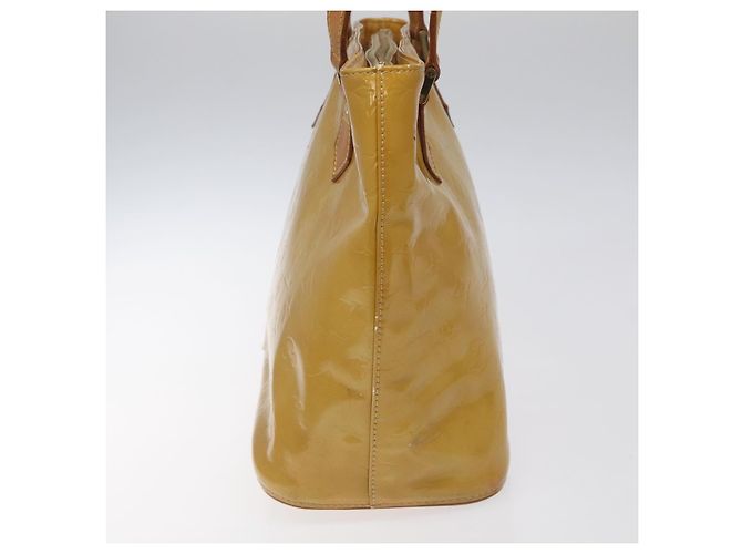 LOUIS VUITTON Monogram Vernis Borsa a Mano Houston Beige M91004 LV Auth hk2355 - vista 5