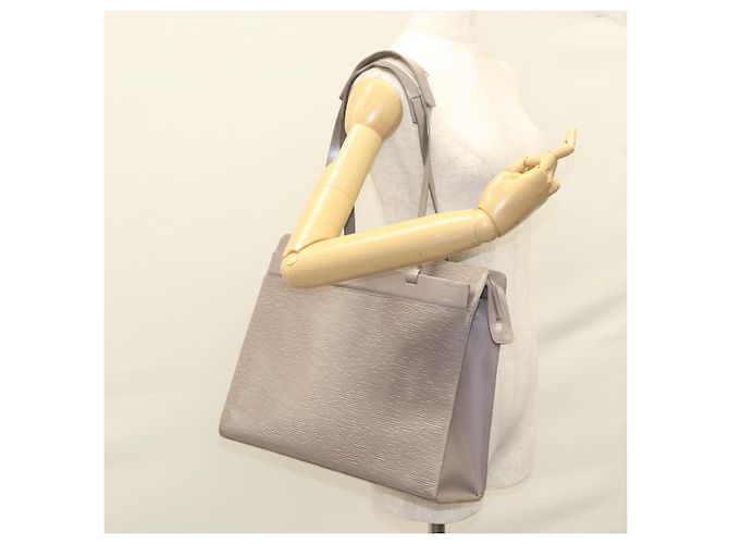 LOUIS VUITTON Epi Croisette GM Tote Tasche Lilas M5250B LV Authentisch hk2363 - Ansicht 25