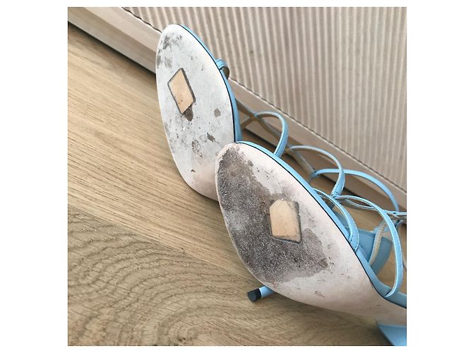 Sandali JIMMY CHOO T.EU 39 Pelle Blu - vista 4