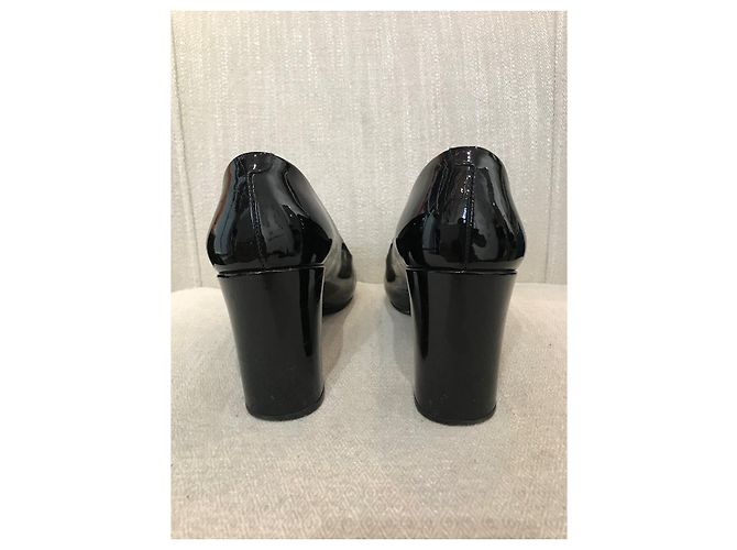 LOUIS VUITTON Absätze T.EU 37 Lackleder Schwarz - Ansicht 4