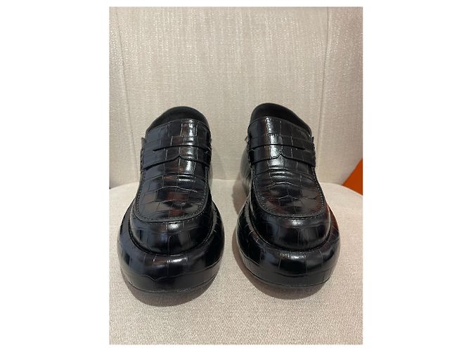LOEWE Mules e zoccoli T.EU 38 Pelle Nero - vista 3