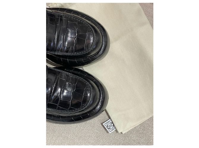 LOEWE Mules e zoccoli T.EU 38 Pelle Nero - vista 8