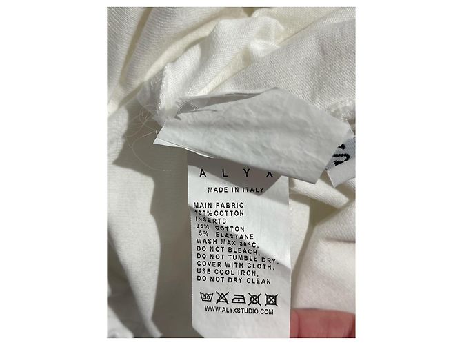 Autre Marque ALYX Tops T.International S Algodón Blanco - vista 6