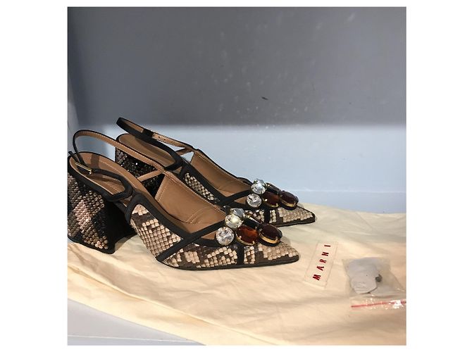 MARNI Tacchi T.EU 39 Pelli esotiche - vista 9