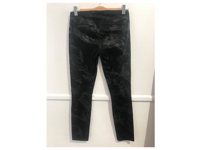 HELMUT LANG Pantalones T.International S Algodón Negro - vista 3