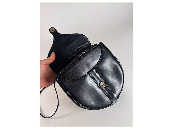 Vintage Givenchy 4G Leder Tasche schwarz - Ansicht 10