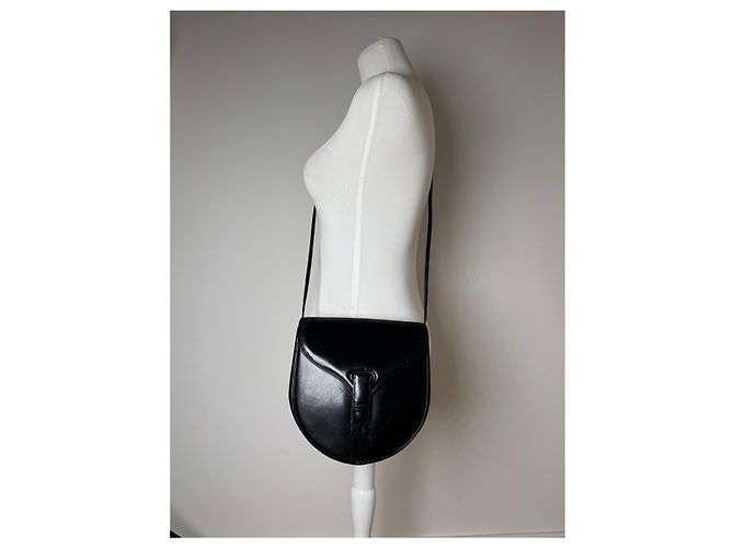 Vintage Givenchy 4G Leder Tasche schwarz - Ansicht 12