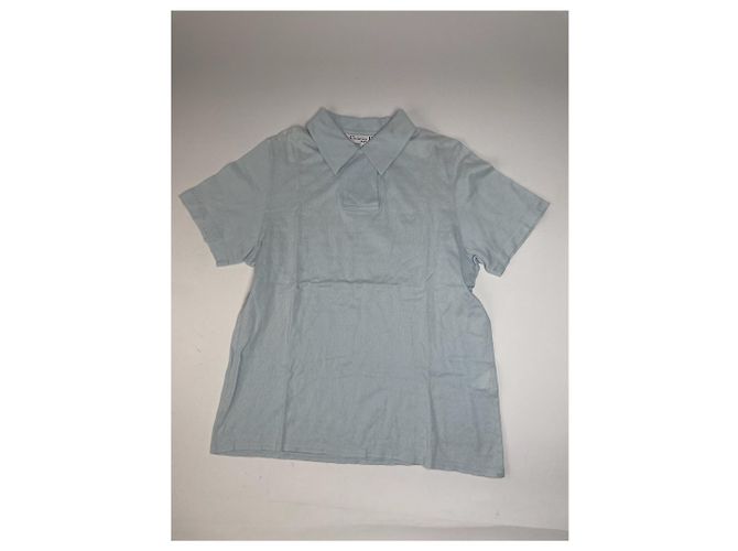 Polo vintage Dior azzurro chiaro M Blu - vista 12