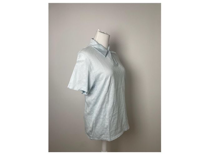 Polo vintage Dior azzurro chiaro M Blu - vista 2