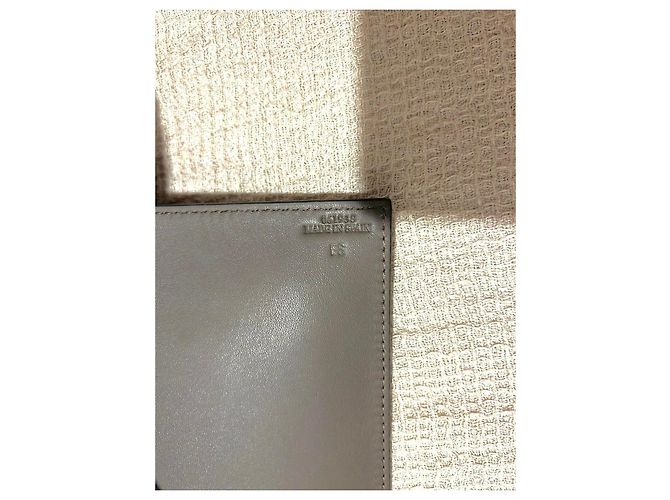 Borsa Loewe Lazo Shopper in pelle marrone e grigia Grigio Marrone scuro - vista 6