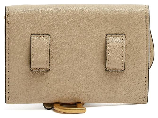Christian Dior 2023 Saddle Mini Pochette Portafoglio in Pelle Beige con Catena o Borsa in Cintura - vista 5