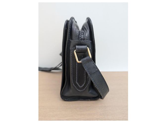 Borsa Céline in pelle blu notte Blu navy - vista 6