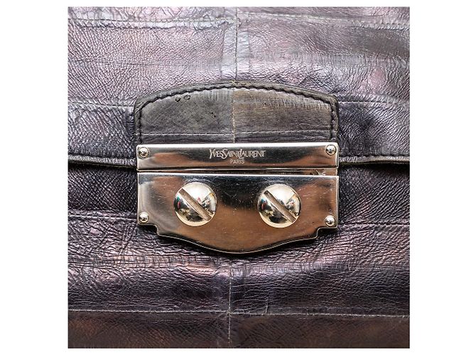 Bolsa Le Sixième de Yves Saint Laurent Roxo - vista 8