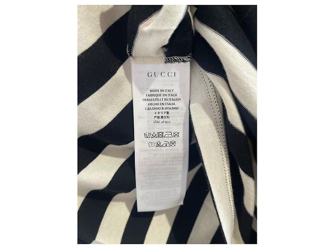 GUCCI Tops T.International M Algodón Negro - vista 6
