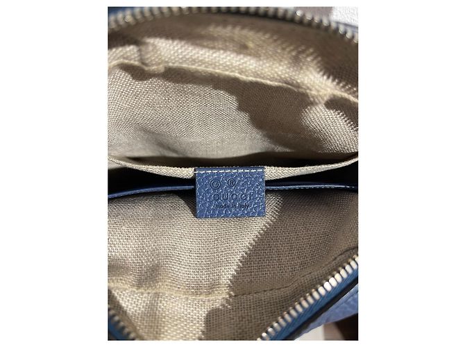 Borse GUCCI T. Pelle Blu - vista 10
