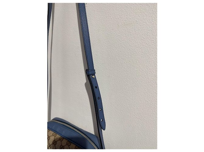 Borse GUCCI T. Pelle Blu - vista 11