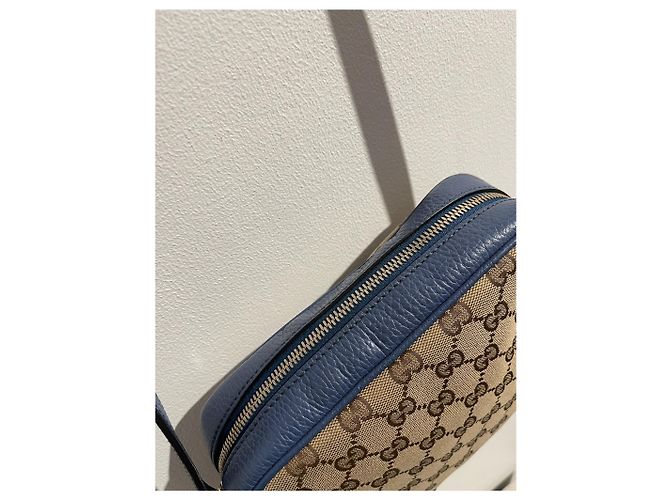 Borse GUCCI T. Pelle Blu - vista 14