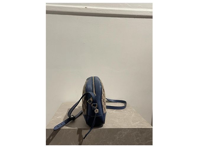 Borse GUCCI T. Pelle Blu - vista 5