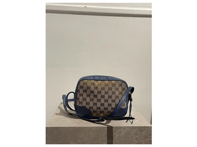 Borse GUCCI T. Pelle Blu - vista 6