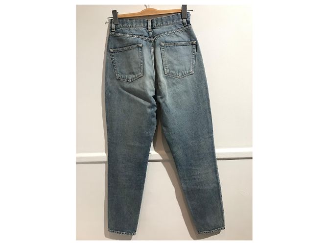 Jeans SAINT LAURENT T.US 26 Denim - Jeans Azul - vista 2