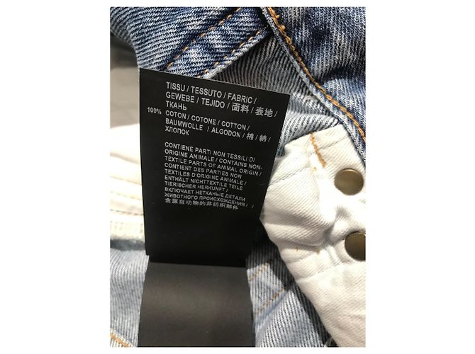 Jeans SAINT LAURENT T.US 26 Denim - Jeans Azul - vista 7