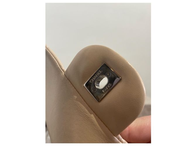 Borse CHANEL T. Pelle Beige - vista 10