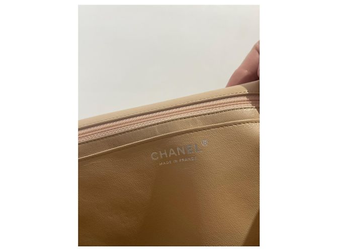 Borse CHANEL T. Pelle Beige - vista 16
