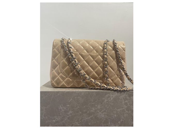 Borse CHANEL T. Pelle Beige - vista 3