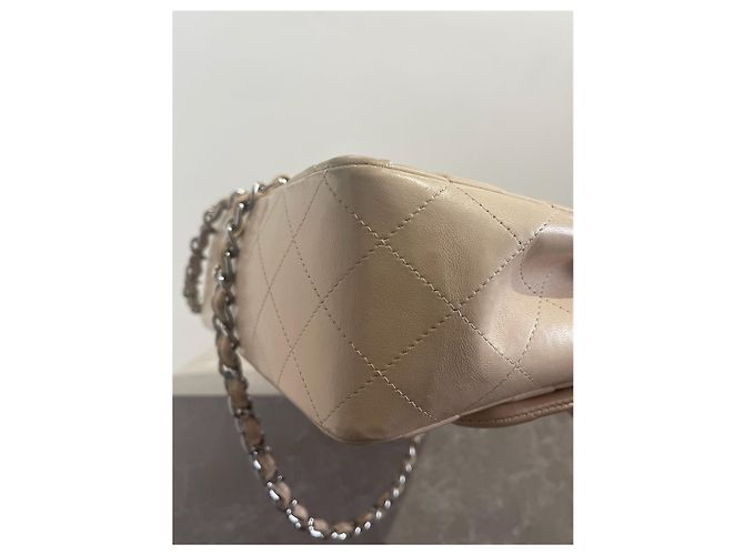 Borse CHANEL T. Pelle Beige - vista 9
