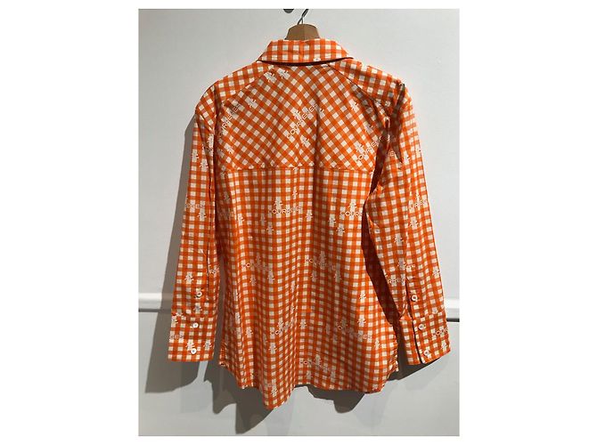 COURREGES Tops T.International M Algodón Naranja - vista 4