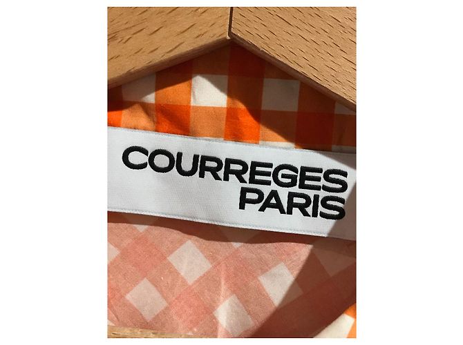 COURREGES Tops T.International M Algodón Naranja - vista 6