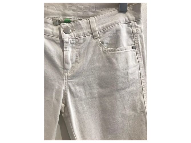 Stella Mc Cartney STELLA MCCARTNEY Jeans T.US 28 Algodón Blanco - vista 2
