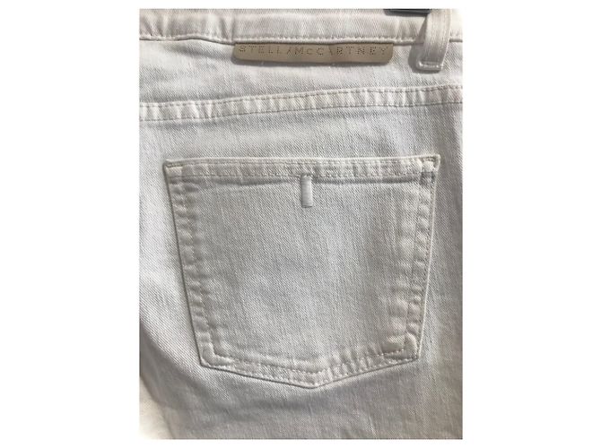 Stella Mc Cartney STELLA MCCARTNEY Jeans T.US 28 Algodón Blanco - vista 4