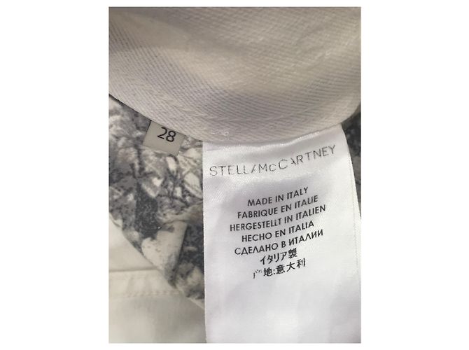 Stella Mc Cartney STELLA MCCARTNEY Jeans T.US 28 Algodón Blanco - vista 6