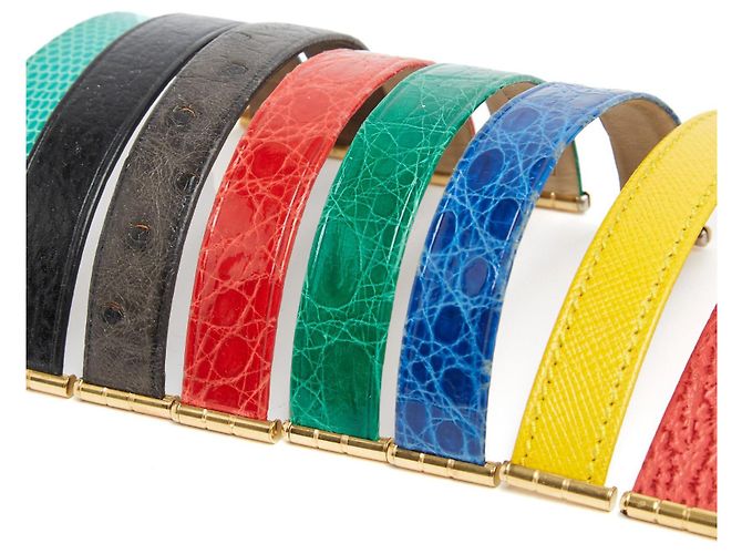 Boucheron Montre Reflet Small 8 Armbänder Uhr Small 8 Bunte Lederarmbänder - Ansicht 2