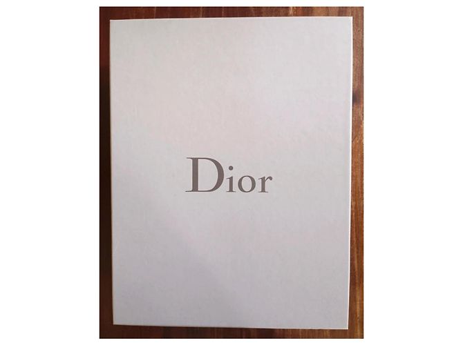 Borsa Dior in pelle bianca Bianco - vista 8