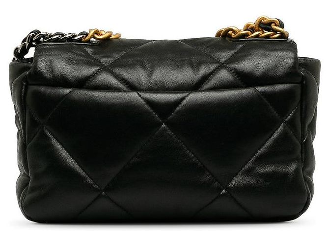 Borsa a spalla Chanel Matelassé Coco Mark con catena - vista 3