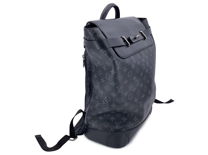 Whisper Louis Vuitton Stoff-Rucksack Steamer Schwarz - Ansicht 3