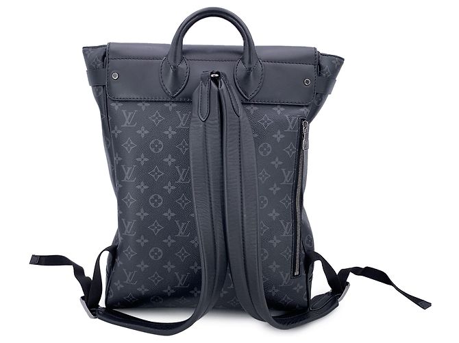 Whisper Louis Vuitton Stoff-Rucksack Steamer Schwarz - Ansicht 5