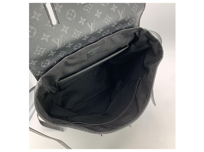 Whisper Louis Vuitton Stoff-Rucksack Steamer Schwarz - Ansicht 6