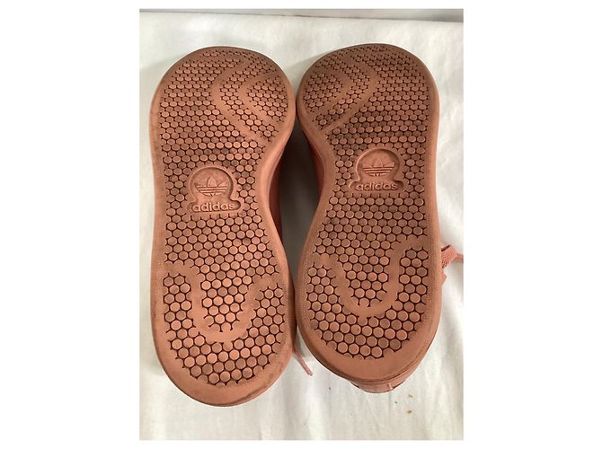 Autre Marque Adidas x Raf Simons Stan Smith Sneakers aus rosa Leder - Ansicht 12