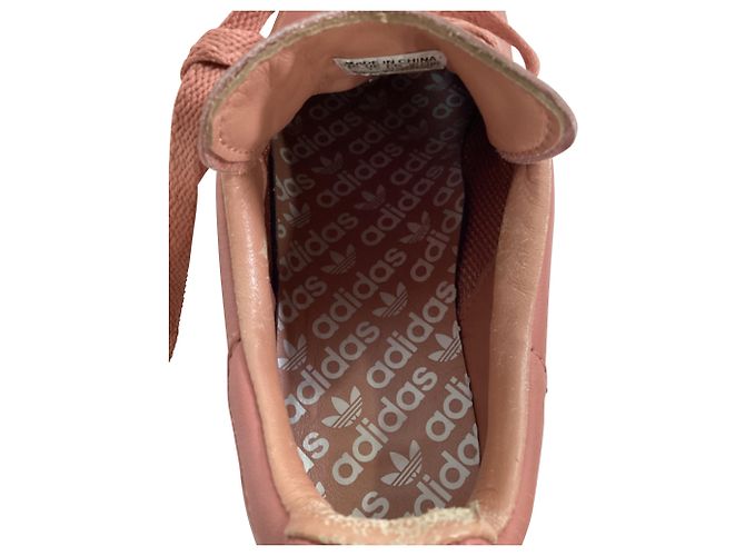 Autre Marque Adidas x Raf Simons Stan Smith Sneakers aus rosa Leder - Ansicht 7