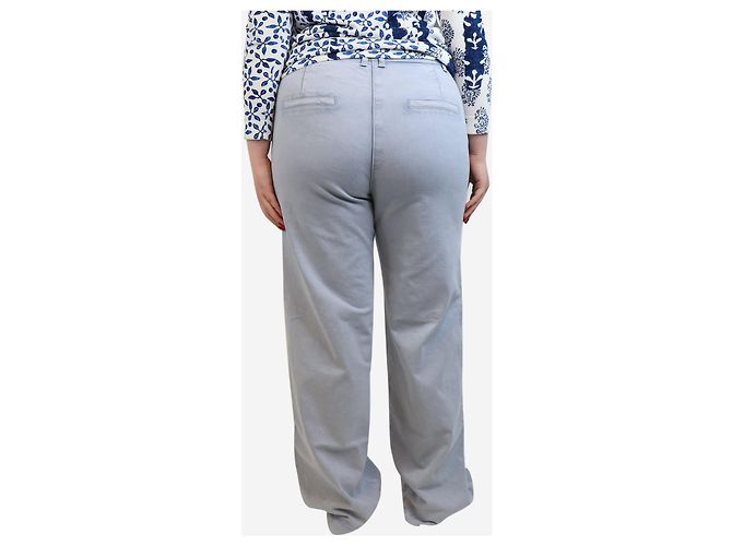 Autre Marque Blue Rose Hose - Größe L Blau - Ansicht 3
