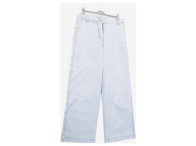 Autre Marque Blue Rose Hose - Größe L Blau - Ansicht 4