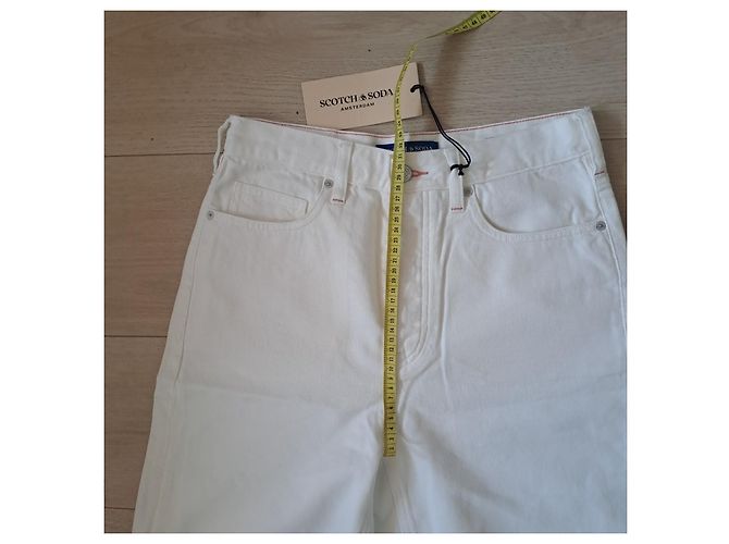 Scotch and Soda Shorts aus weißer Baumwolle - Ansicht 4